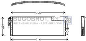 Condensador 62-PR5018 - CONDENSADOR PORSCHE 911