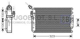 Condensador 62-PR5042 - CONDENSADOR ALL PORSCHE 911/BOXSTER