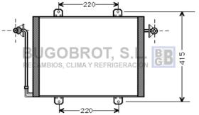 Condensador 62-RT5190 - CONDENSADOR 1.8 I RN / RT RENAULT R19