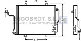 Condensador 62-RT5191 - CONDENSADOR 1.8 I - 16V./1.9 TD RENAULT R19