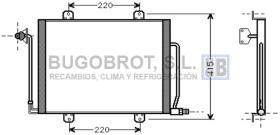 Condensador 62-RT5194 - CONDENSADOR 1.9 DIESEL RENAULT R19