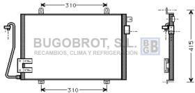 Condensador 62-RT5232 - CONDENSADOR RENAULT CLIO II