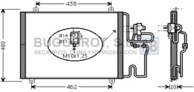 Condensador 62-RT5246 - CONDENSADOR TURBO DIESEL RENAULT SAFRANE I I