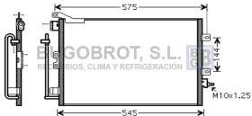 Condensador 62-RT5417 - CONDENSADOR 1.2 I - 8V./1.4I/1.6I/2.0I - 16V. RENAULT CLIO I