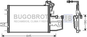 Condensador 62-SA5015 - CONDENSADOR ALL VOLKSWAGEN CADDY PICK-UP