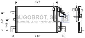 Condensador 62-SB5032 - CONDENSADOR SAAB 900 II