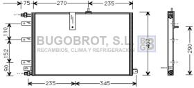 Condensador 62-SB5034 - CONDENSADOR R 134 SAAB 9000 I/9000 II