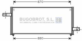 Condensador 62-SU5061 - CONDENSADOR ALL SUBARU FORESTER