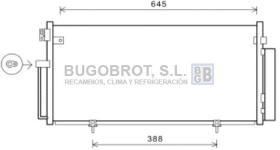 Condensador 62-SU5078 - CONDENSADOR ALL SUBARU IMPREZA III