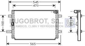 Condensador 62-SZ5056 - CONDENSADOR 2 DRS SUZUKI VITARA