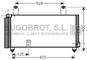 Condensador 62-SZ5081 - CONDENSADOR ALL SUZUKI LIANA