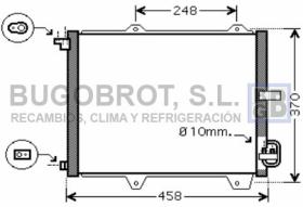 Condensador 62-SZ5088 - CONDENSADOR 1.3 I - 16V./1.5 I - 16V. SUBARU JUSTY