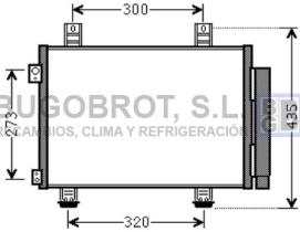 Condensador 62-SZ5117 - CONDENSADOR 1.3 CDTI OPEL AGILA