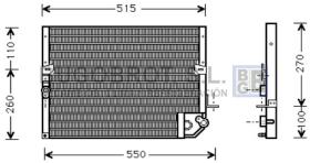 Condensador 62-TO5118 - CONDENSADOR TOYOTA HILUX