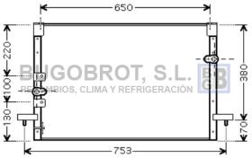 Condensador 62-TO5199 - CONDENSADOR 2.4 I - 16V. TOYOTA PREVIA