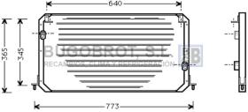 Condensador 62-TO5224 - CONDENSADOR 3.0 R 134 LEXUS ES300