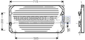 Condensador 62-TO5246 - CONDENSADOR PETROL R 12 TOYOTA COROLLA