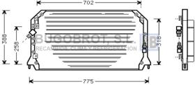 Condensador 62-TO5253 - CONDENSADOR 3.0 LEXUS ES300