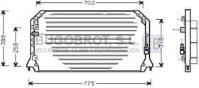 Condensador 62-TO5254 - CONDENSADOR ALL TOYOTA CAMRY IV