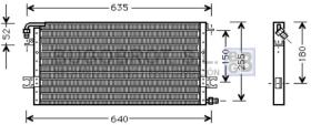 Condensador 62-TO5270 - CONDENSADOR TOYOTA HILUX