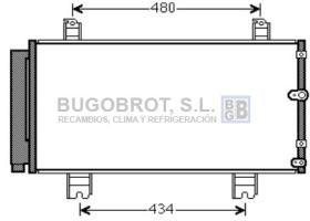 Condensador 62-TO5572 - CONDENSADOR 2.5 I - 24V. VVTI LEXUS IS250