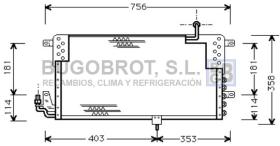 Condensador 62-VW5139 - CONDENSADOR ALL VOLKSWAGEN PASSAT III