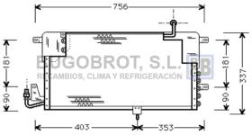 Condensador 62-VW5141 - CONDENSADOR ALL VOLKSWAGEN PASSAT III