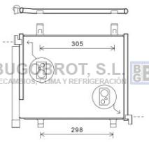 Condensador 62-VW5327 - CONDENSADOR SEAT MII