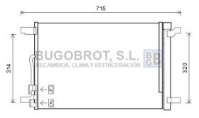 Condensador 62-VW5335 - CONDENSADOR SEAT LEON