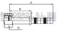 Racor 65-22470 - RACOR HEMBRA ROTALOCK RECTO