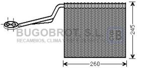Evaporador 70-AIV322 - EVAPORADOR AUDI A4 QUATTRO