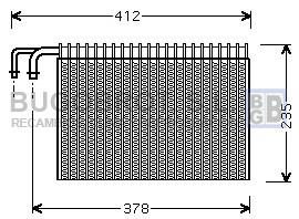 Evaporador 70-BWV269 - EVAPORADOR BMW SERIE 7 E6