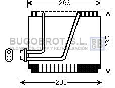 Evaporador 70-DNV374 - EVAPORADOR NISSAN PATHFINDER