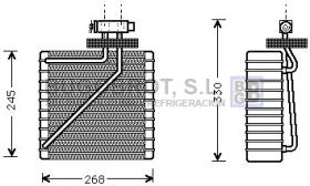 Evaporador 70-FDV271 - EVAPORADOR FORD GALAXY