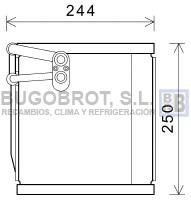 Evaporador 70-KAV199 - EVAPORADOR KIA PICANTO
