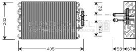 Evaporador 70-MSV008 - EVAPORADOR MERCEDES C208 CLK W202 CLASE C