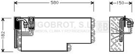 Evaporador 70-MSV269 - EVAPORADOR MERCEDES C126 COUPE W126 SEDAN