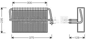 Evaporador 70-MSV325 - EVAPORADOR MERCEDES CLASE S CL WW20 C215