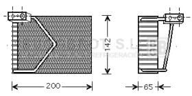 Evaporador 70-MSV328 - EVAPORADOR MERCEDES CLASE S CL WW20 C215