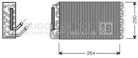 Evaporador 70-MSV383 - EVAPORADOR MERCEDES C140 COUPE W140 SEDAN