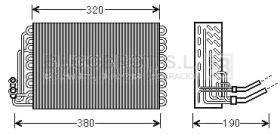 Evaporador 70-MSV462 - EVAPORADOR MERCEDES SPRINTER BM90 S203 C209