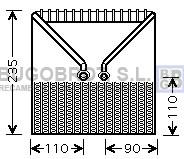 Evaporador 70-OLV414 - EVAPORADOR OPEL MERIVA