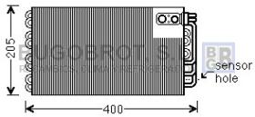 Evaporador 70-PEV346 - EVAPORADOR PEUGEOT 607
