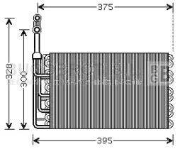 Evaporador 70-RTV357 - EVAPORADOR RENAULT MASCOTT MASTER