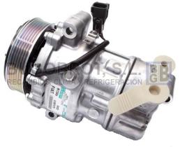 Compresor Original 51-1466 - COMP. SANDEN SD6V12 PV6 110MM 12V ALFA ROMEO