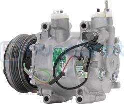 Compresor Original 51-3425 - COMP. SANDEN TRSE07 PV5 112MM 12V VERTICAL BRIDA HONDA