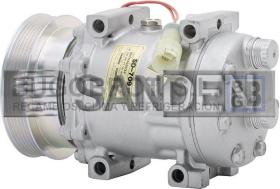 Compresor Original 51-7631 - COMP. SANDEN SD709 PV6 130MM 12V LAND ROVER