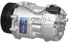 Compresor Original 51-1283 - COMP. SANDEN SD7V16 PV6 120MM 12V VOLKSWAGEN