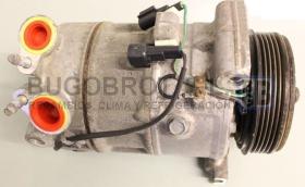 Compresor Original 51-1650 - COMP. SANDEN PXC16 PV5 110MM 12V VERTICAL BRIDA VOLVO