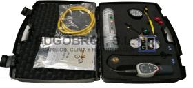 Utillaje 85-3215 - MALETIN KIT DETECCIÓN DE FUGAS CON N2H2 1L - R134A